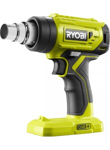 RYOBI akumulatorski fen za vrući zrak, 18V ONE+, 0 - 470 °C, SAMO ALAT