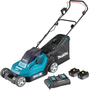 MAKITA akumulatorska kosilica DLM382CM2 (18+18V, 38 cm, 2 x 4 Ah baterija )