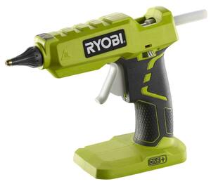 RYOBI akumulatorski pištolj za toplo ljepljenje R18GLU-0 - 18V ONE+, 180°, masa 0,4kg, zagrijavanje 3 minute, 3 štapića u setu - SAMO ALAT