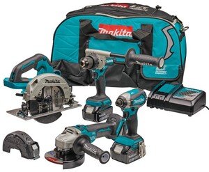 Makita akumulatorski set DLX4156TX1