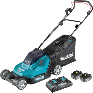 MAKITA akumulatorska kosilica DLM432PT2  (18+ 18 V, 43 cm, 2 x BL1840B)