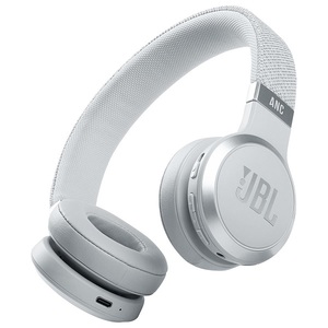 JBL bežične bluetooth slušalice on-ear, LIVE 460 NC WHITE