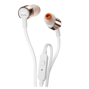 JBL žičane slušalice In-ear, T210 ROSE GOLD