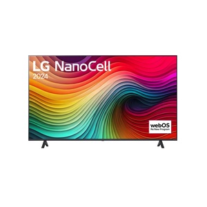 LG NanoCell televizor 55NANO81T3A, 4K Ultra HD,  Smart TV, WebOS 24, α5 AI Processor 4K Gen7, Magični daljinski, Crni **MODEL 2024**