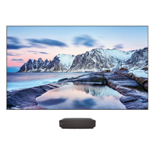 Hisense Laser projektor 100L5F-B12 sa konzolom, 4K Ultra HD, Smart TV, VIDAA U4,  Dolby Atmos, HDR, Crni  **MODEL 2023**