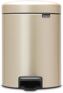 Brabantia Newicon Pedal kanta za smeće 5l, champagne 304446