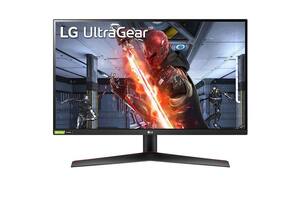 LG monitor UltraGear 27GN60R-B gaming, 27, FullHD, IPS, 350 cd/m2, AMD FreeSync Premium, HDR10, HDMI, DP, 144Hz, 1ms