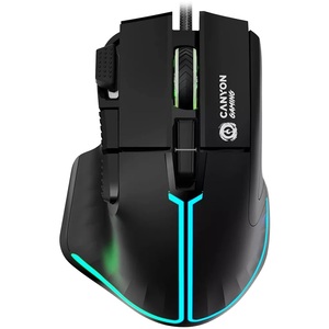 CANYON gaming miš Fortnax GM-636 RGB crni