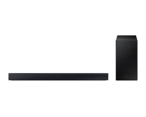 SAMSUNG soundbar HW-C450/EN, 2.1. kanala, 3 speakers, Wireless  Woofer, Bass Boost, Surround Sound Expansion, Adaptive Sound Lite tehnologija, Subwoofer, Crni