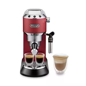 DeLonghi aparat za espresso kafu EC685.R Dedica Style crveni, ručni