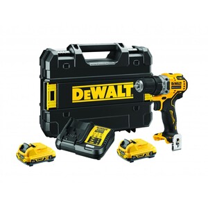 DeWalt akumulatorska bušilica-odvijač 12V 2x2,0Ah - DCD701D2 brushless motor