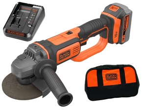 Black & Decker akumulatorska kutna brusilica 18 V, 1 akumulator, punjač - BCG720M1