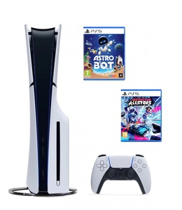 PlayStation 5 Slim D chassis + Astro Bot PS5 + gratis Destruction AllStars PS5