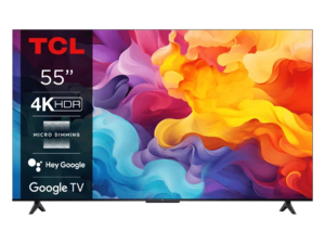 TCL LED televizor 55V6B, 4K HDR, Google OSHDR10, Smart TV, Android OS, Game Master 2.0, Dolby Audio, HDMI 2.1