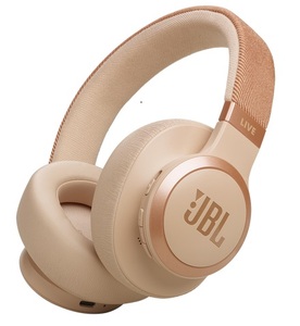 JBL bežične bluetooth slušalice on-ear, LIVE 770 NC GOLD