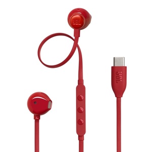 JBL žičane slušalice in-ear, T305C RED