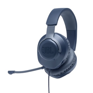 JBL gaming žičane slušalice over-ear QUANTUM 100 BLUE