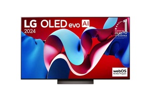 LG OLED televizor OLED77C41LA, 4K Ultra HD, Smart TV, WebOS 24, α9 AI Processor 4K Gen7, 120 Hz, ThinQ AI, Dolby Atmos, Magični daljinski, Crni **MODEL 2024**