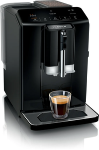 BOSCH aparat za espresso kafu TIE20119 VeroCafe Piano; Serie 2; automatizovan; 1300 W; 1.4 Lit.; 15 Bara; Crni