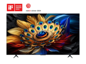 TCL QLED televizor 75C655, 4K HDR, Smart TV, Google TV, AiPQ PRO PROCESSOR, T-SCREEN PRO, ONKYO 2.1CH, HDR10+, **MODEL 2024**