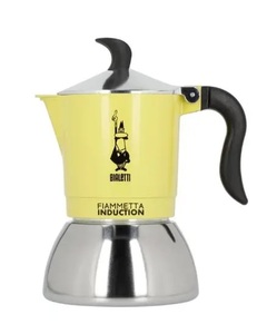 BIALETTI MOKA Express indukcijska za 4 šoljice FIAMMETTA PRIMAVERA - Žuta