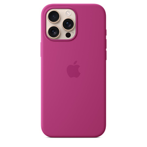 Apple iPhone 16 Pro Max Silicone Case s MagSafe, Fuchsia (myyx3zm/a)