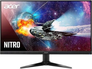 ACER monitor Nitro QG1 gaming Zero Frame, 27, FullHD, IPS, 250cd/m2, AMD FreeSync Premium, HDMI, DP, 180Hz, 0.5ms