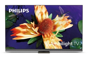 PHILIPS OLED televizor 55OLED907/12, 4K Ultra HD, Smart TV, Android, Ambilight, Bowers & Wilkins zvuk, 120 Hz VRR, Sivi Metalni okvir **MODEL 2022**