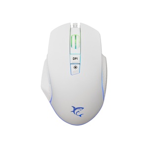 WHITE SHARK gaming miš GM-5009 GARETH 6400 dpi bijeli žični