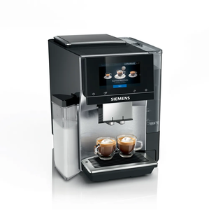 SIEMENS automatski kafe aparat TQ717R03; Serie EQ700 Integral; 19 Bara; Keramički mlin; Home Connect; Aktivni grijač šoljice; 35 napitaka ,aromaSelect,TFT zaslon;Inox