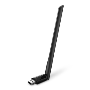 TP-Link AC600 High Gain Wi-Fi Dual Band USB Adapter,433Mbps at 5GHz + 200Mbps at 2.4GHz, USB 2.0, 1 high gain antenna