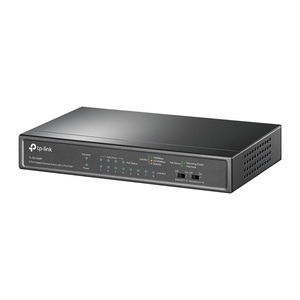 TP-Link TL-SG1008P 8-Port Gigabit Desktop Switch with 4-Port PoE+, 64W PoE Power supply, Supports PoE power up to 30 W for each PoE port, 802.1p/DSCP QoS, IGMP Snooping, Plug and Play, steel case