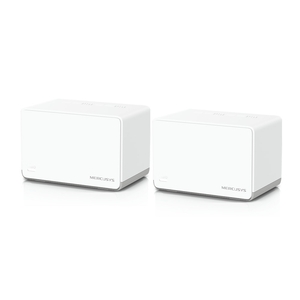 Mercusys Halo H70X (2-pack) AX1800 Whole Home Mesh Wi-Fi 6 System, 574 Mbps at 2.4 GHz + 1201 Mbps at 5 GHz, Internal Antennas