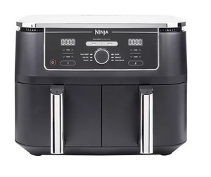 NINJA friteza AF400EU Foodi Max Dual Zone vrući zrak: 2470 W; kapacitet 9.5 L; 6 programa