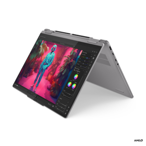 Laptop Lenovo Yoga 7 2u1 14AHP9, 83DK002GSC, 14 WUXGA OLED Touchscreen 400nits, AMD Ryzen 7 8840HS, 16GB RAM, 1TB SSD, AMD Radeon 780M Graphics, Windows 11 Pro