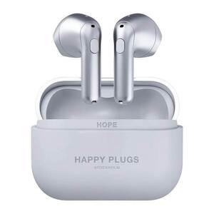 HAPPY PLUGS bežične slušalice in-ear Hope, Silver