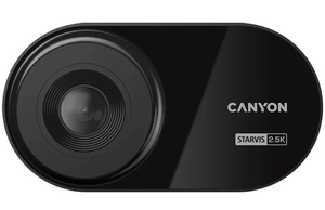 CANYON auto kamera DVR25, WQHD 2.5K, 1440p, Wi-Fi, Black