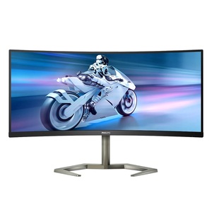 PHILIPS monitor 34M1C5500VA/00 Evnia 5000 gaming zakrivljeni, 34, WQHD,  VA, 300 cd/m2, AMD FreeSync Premium, HDMI, DP, 165Hz, 1 ms