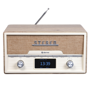 DENVER radio MDA-525LW, LIGHT WOOD