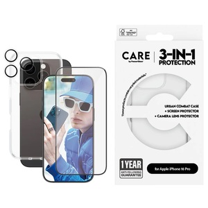 PanzerGlass 3u1 set Apple iPhone 16 Pro mobitel