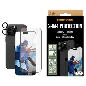 PanzerGlass 2u1 set Apple iPhone 16 Pro Max mobitel