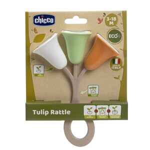 Chicco Zvečka tulipan ECO, 3m+