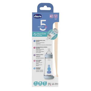 Chicco bočica PERFECT5 300 ml, 4m+, Plava