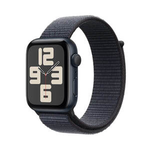 Apple Watch SE2 v3 GPS 44mm Midnight Aluminium Case Ink Sport Loop