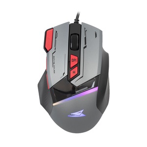 WHITE SHARK BARACUDA gaming miš BGM-047 MANTA sivi, 12.800 dpi, žični