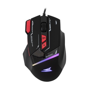 WHITE SHARK BARACUDA gaming miš BGM-041 MANTA crni, 12.800 dpi, žični