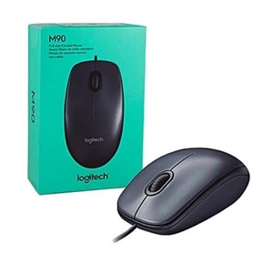 LOGITECH miš M90 žični sivi