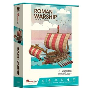 CUBBIC FUN PUZZLE ROMAN WARSHIP CBF240325