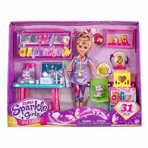 SPARKLE GIRLZ veterina set s lutkom ZU100184