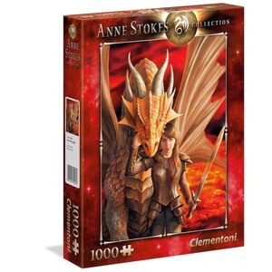 Clementoni puzzle 1000 ANNE STOKES - INNER STRENGHT CL39464